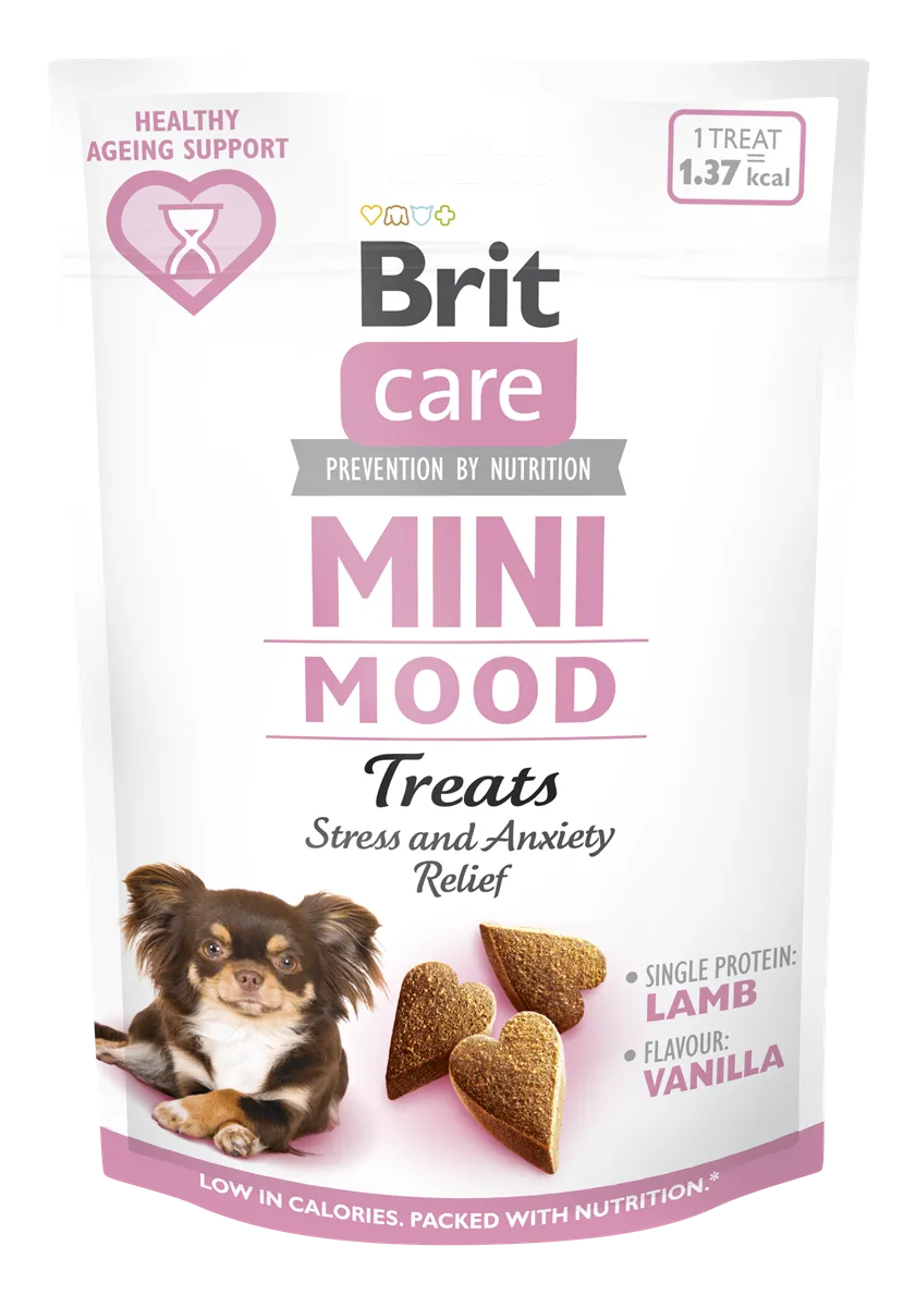 Brit Care Mini Irk Köpeklerde Stres ve Kaygıyı Azaltmaya Yardımcı Yarı Nemli Fonksiyonel Ödül 50 gr 1